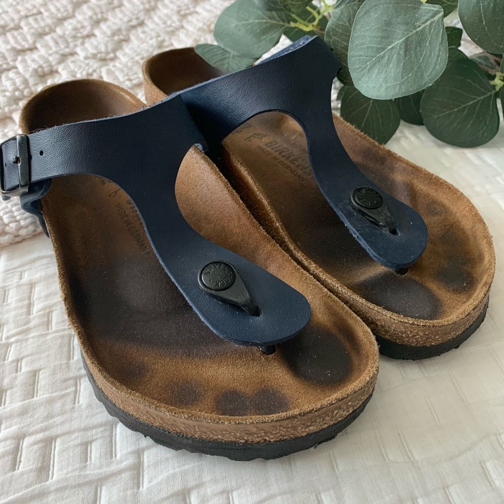 Birkenstock Gizeh in Navy
